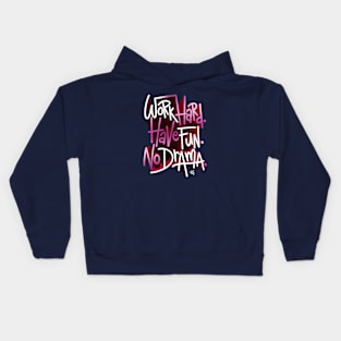 Work Hard! Kids Hoodie